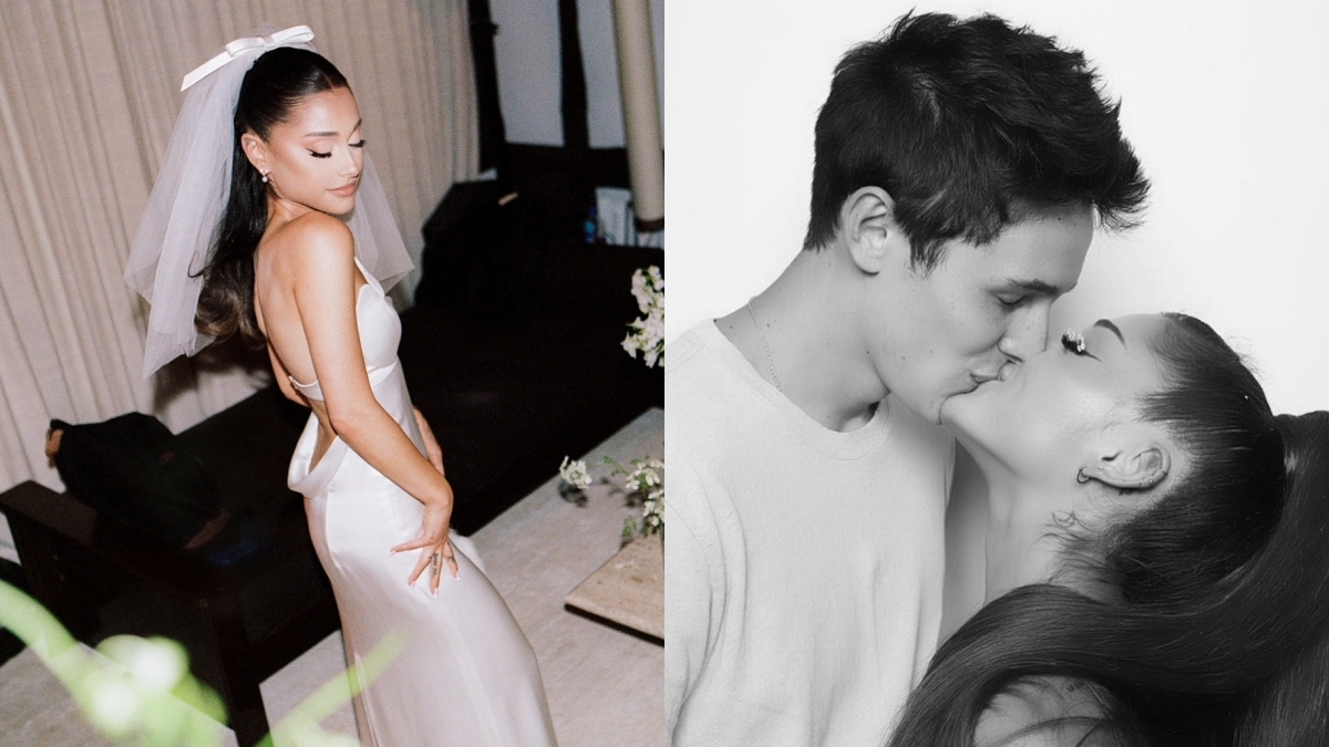 Ariana Grande bate recorde ao postar fotos lindíssimas de seu casamento com Dalton Gomez!