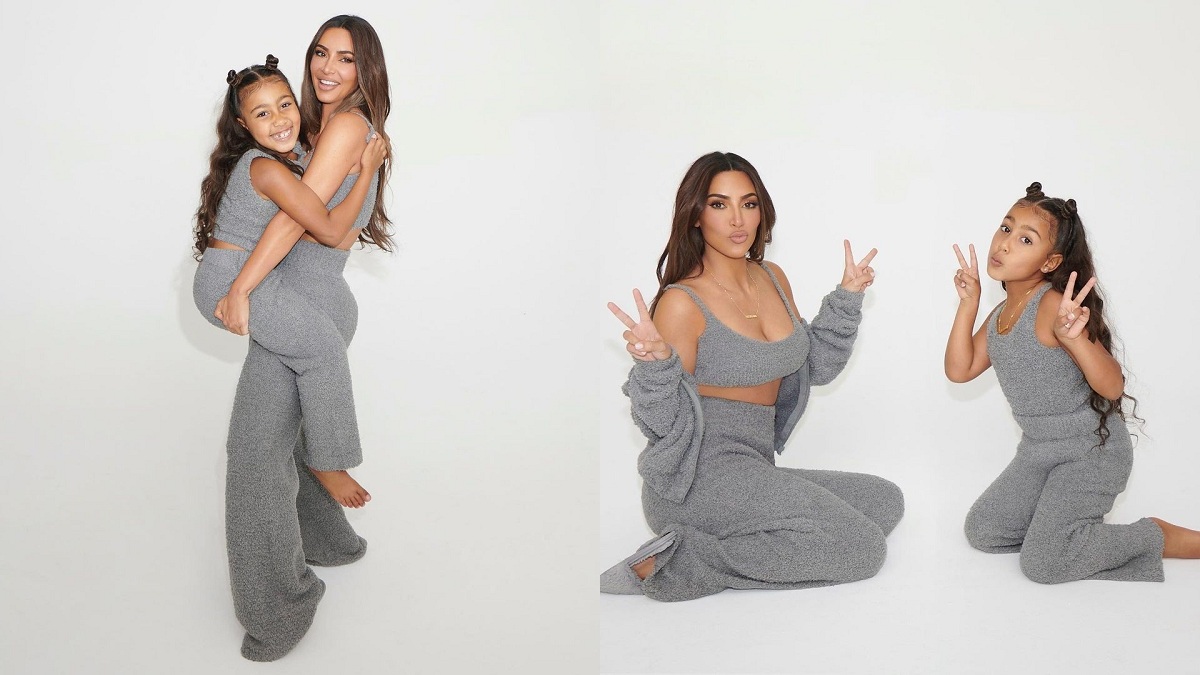 Kim Kardashian foi questionada por sua filha, North West, sobre o modo que ela fala em seus vídeos nas redes sociais!